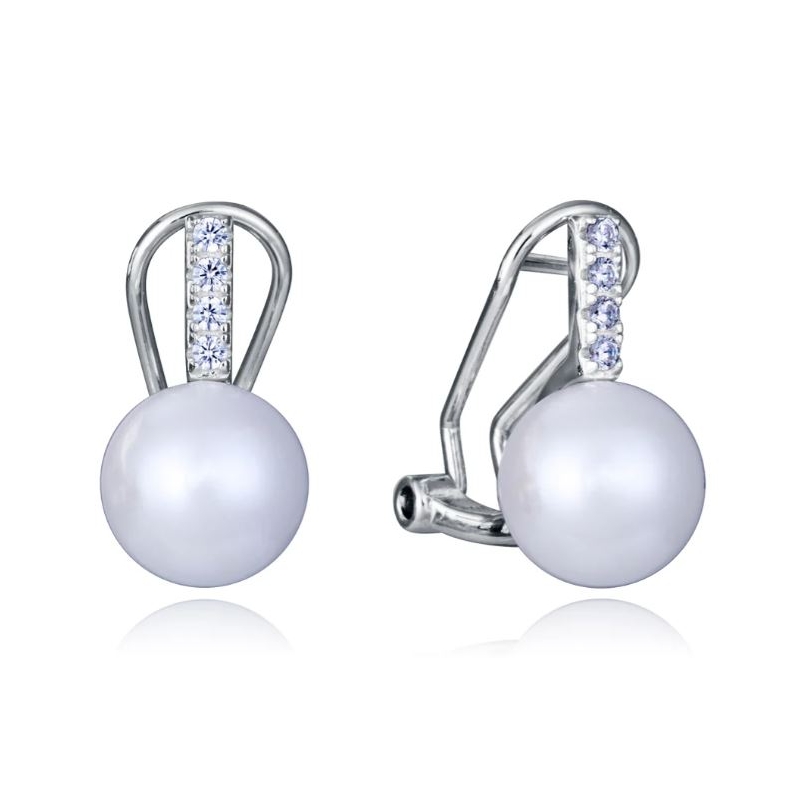 Pendientes Viceroy plata de ley perla sintética 2328E000-60