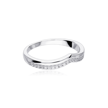 Anillo Plata primera ley y circonitas "Raiser"