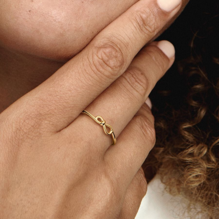 Anillo Pandora Shine Nudo Infinito 168898C00