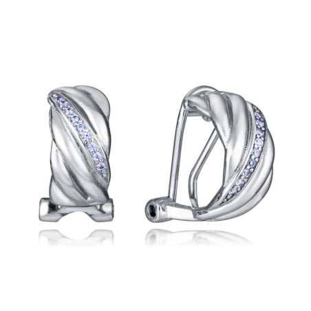 Pendientes Viceroy plata de ley y circonitas 2329E000-30