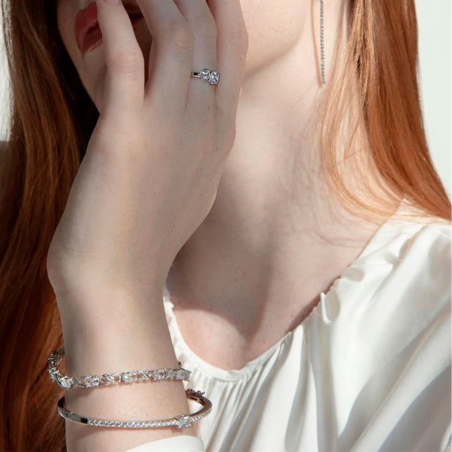 Pulsera Viceroy plata de ley con circonitas 9141P000-30