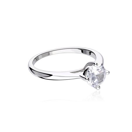 Anillo plata primera ley y circonita "Thane"