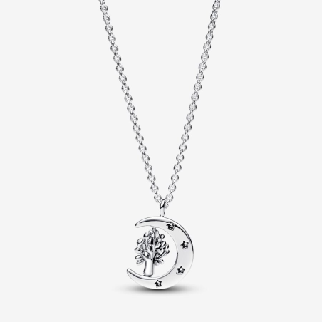 Collar Pandora Luna y Árbol giratorio 392992C01