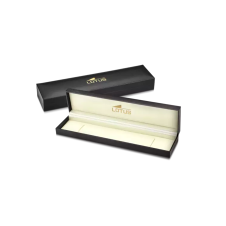 Reloj Lotus Minimalist esfera blanca correa piel hombre 15961/1