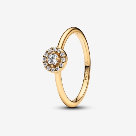 Anillo Pandora Halo Redondo Pavé 163554C01