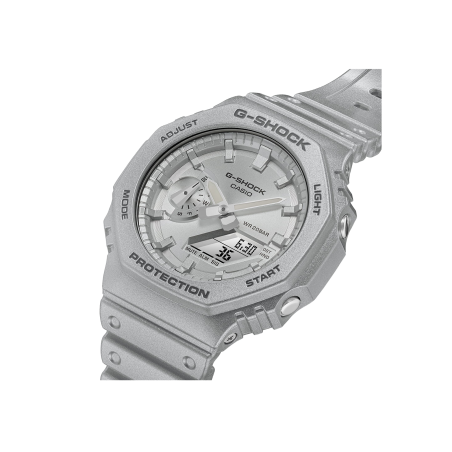 Reloj Casio G-Shock plateado metalizado GA-2100FF-8AER