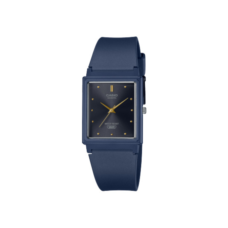 Reloj Casio correa azul mate esfera negra MQ-38UC-2A1ER