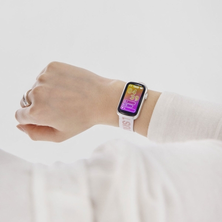 Reloj Tous smartwatch correa nylon y silicona rosa intercambiable 200351087
