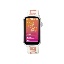 Reloj Tous smartwatch correa nylon y silicona rosa intercambiable 200351087