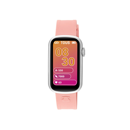 Reloj Tous smartwatch correa nylon y silicona rosa intercambiable 200351087