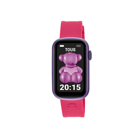 Reloj Tous smartwatch correa nylon fucsia intercambiable 200351089