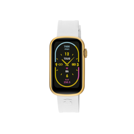 Reloj Tous smartwatch correa silicona blanca intercambiable 200351091