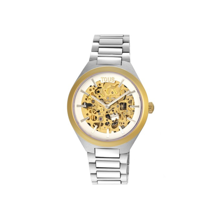 Reloj Tous analógico Karat Round de IPG dorado y acero 300358071
