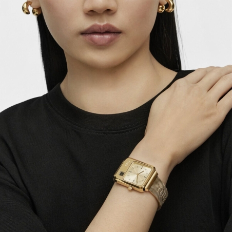Reloj Tous analógico y digital de acero dorado Mars 3003580