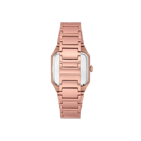 Reloj Tous analógico de aluminio rose y circonitas 300358050