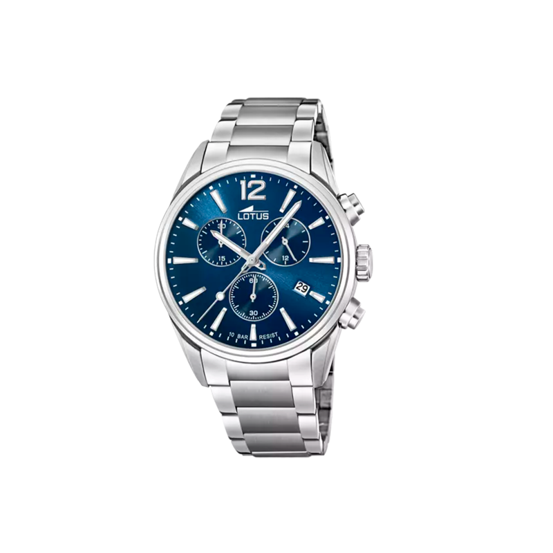 Reloj Lotus Chrono esfera azul hombre 18690/1