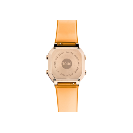 Reloj Tous digital salmón y acero D-BEAR Fresh 3000131500
