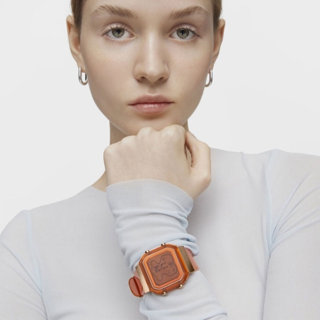 Reloj Tous digital salmón y acero D-BEAR Fresh 3000131500