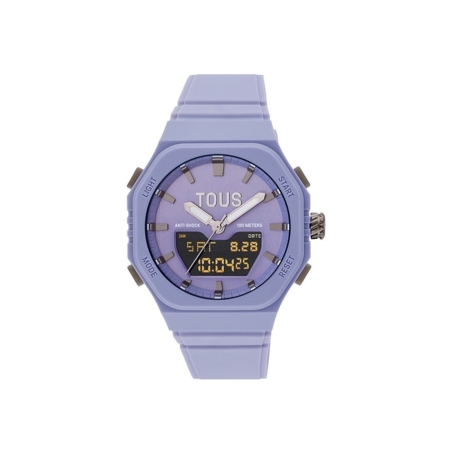 Reloj Tous de acero IP lila con brazalete lila Bet 3000135000