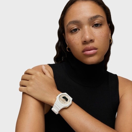 Reloj Tous de acero IP lila con brazalete blanco Bet 3000135300