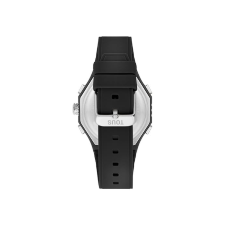 Reloj Tous de acero IP lila con brazalete negro Bet 3000135700