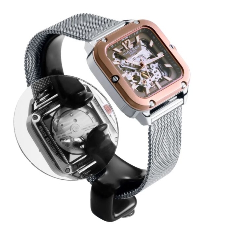Reloj Viceroy mujer acero e Ip rosa con cristal zafiro automático 401248-15