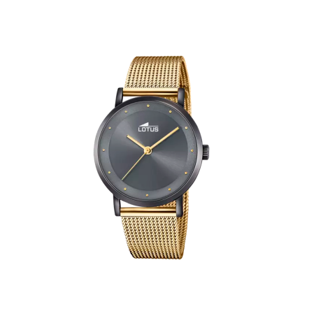 Reloj Lotus Trendy esfera negra mujer 18830/1