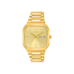 Reloj Tous analógico brazalete acero dorado Lit 3000137200