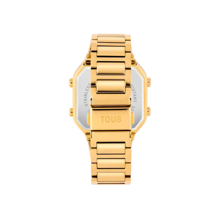 Reloj Tous acero IPG dorado y circonitas D-BEAR 3000130800