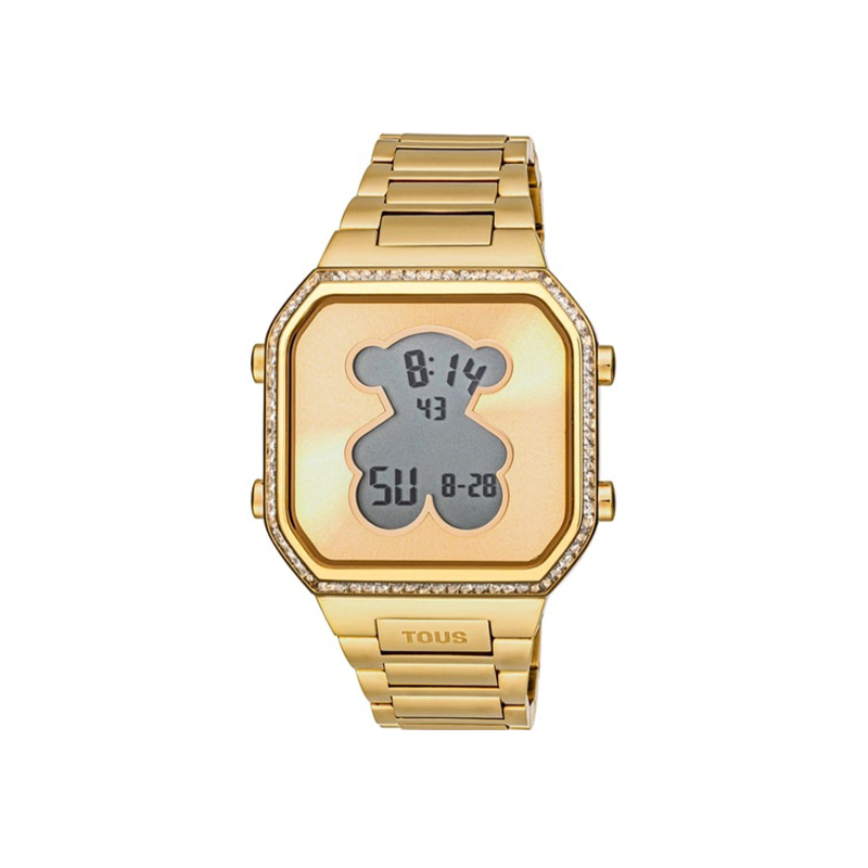 Reloj Tous acero IPG dorado y circonitas D-BEAR 3000131300 Reloj Tous acero IPG dorado y circonitas D-BEAR 3000131300