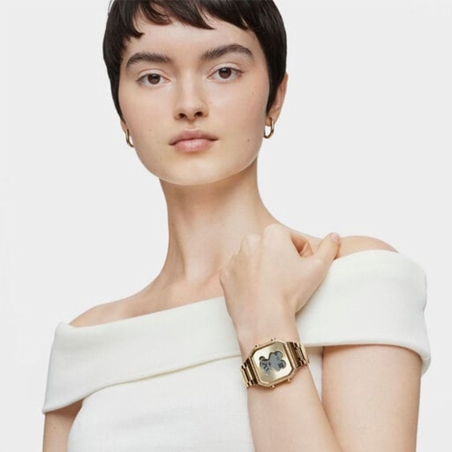 Reloj Tous acero IPG dorado y circonitas D-BEAR 3000131300