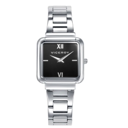 Reloj Viceroy caja de acero y brazalete de acero con movimiento cuarzo 401242-53
