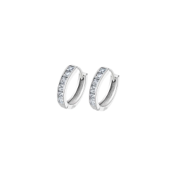 Pendientes Lotus Plata y circonitas LP3396-4/1