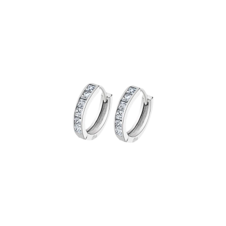 Pendientes Lotus Plata y circonitas LP3396-4/1