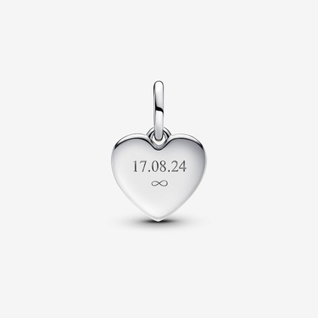 Charm Pandora Corazón Grabable 793604c01