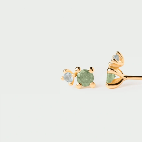 Pendientes PdPaola Stud Moss AR01-C65-U