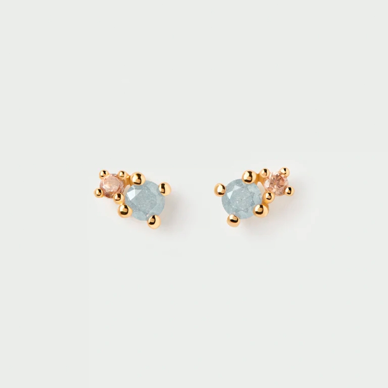 Pendientes PdPaola Stud Fog AR01-C68-U