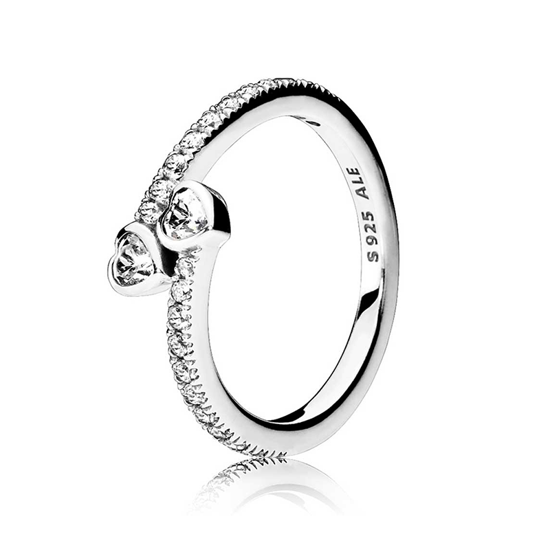 Anillo pandora hotsell de corazones