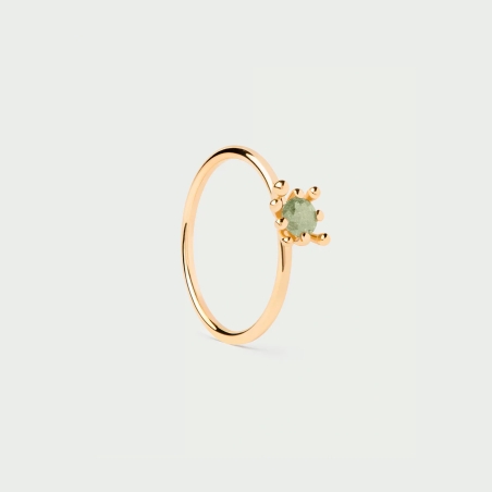 Anillo PdPaola Green Fleur AN01-C91-14