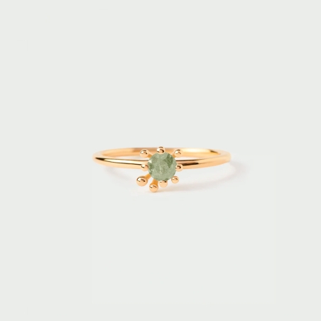 Anillo PdPaola Green Fleur AN01-C91-14