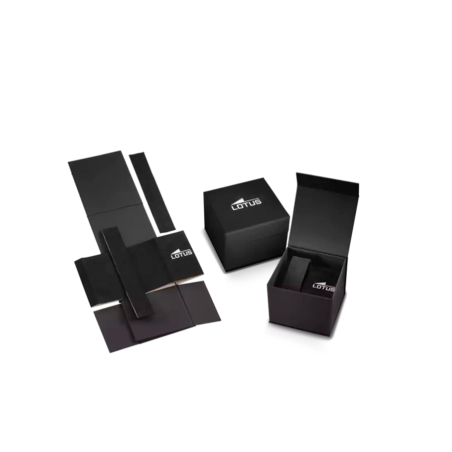 Reloj Lotus Square plateado acero inoxidable 316L hombre 18850/1