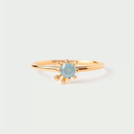 Anillo PdPaola Grey Fleur AN01-C93-14