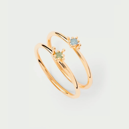 Set anillos PdPaola Fleur AN01-C94-14