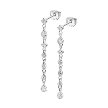 Pendientes Lotus circonitas LP3622-4/2