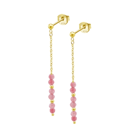 Pendientes Lotus rosa LP3770-4/1
