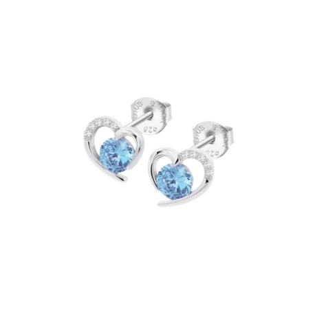 Pendientes Lotus Silver corazón LP3106-4/3