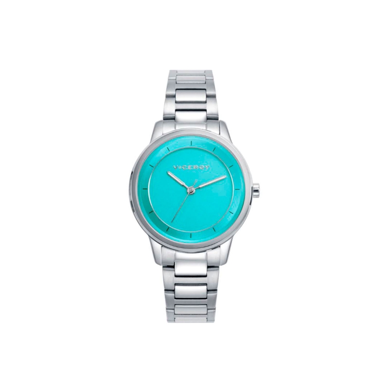 Reloj Viceroy para mujer en acero con esfera turquesa 401230-66