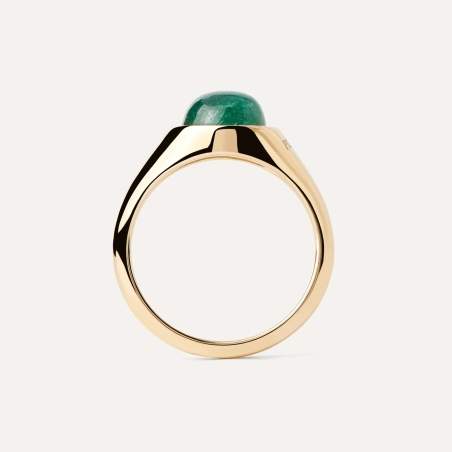 Anillo PdPaola Aventurina Verde Moon AN01-B19