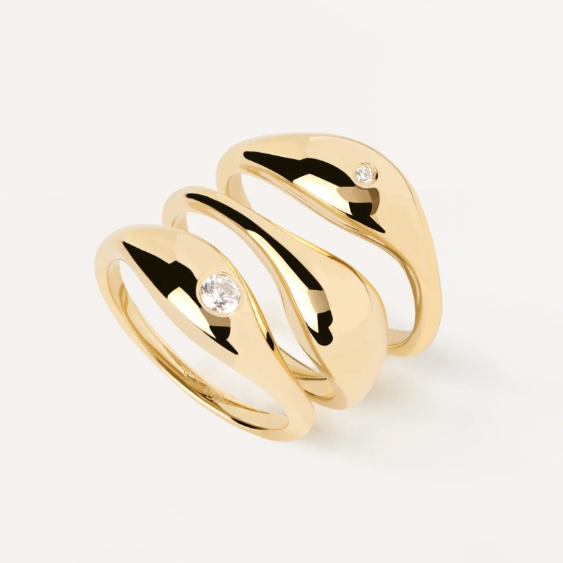Anillo PdPaola Set Sugar AN01-994 Anillo PdPaola Set Sugar AN01-994