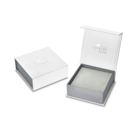 Collar Lotus medalla letra F circonitas LP1597-1/F